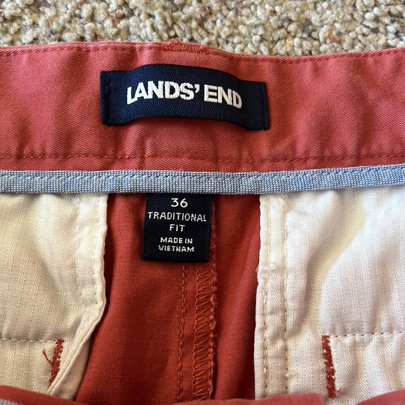 Like new coral Lands End shorts. - Picture 2 of 3